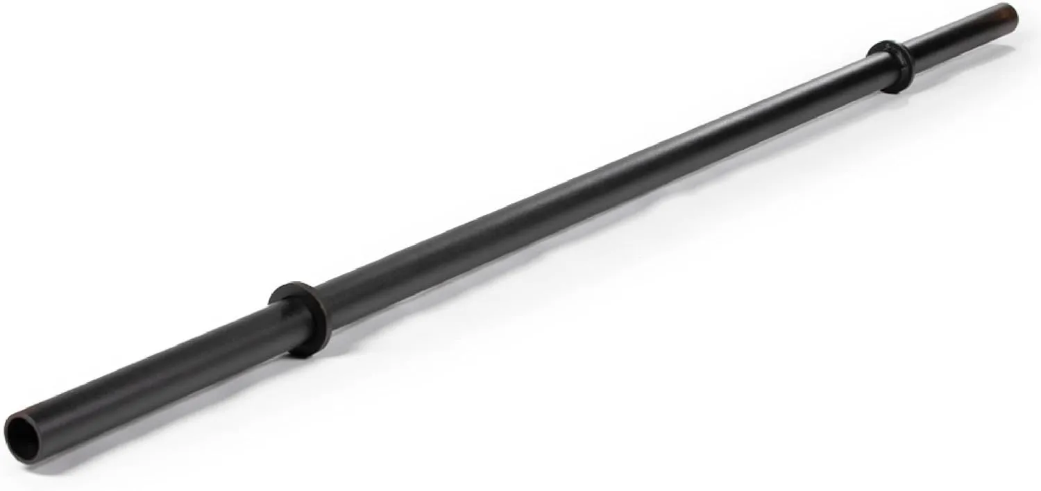 Titan Fitness 7 FT Axle Barbell, 49mm Fat Grip Strength Training Specialty Olympic Bar, Rated 660 LB, Powder-Coated Steel