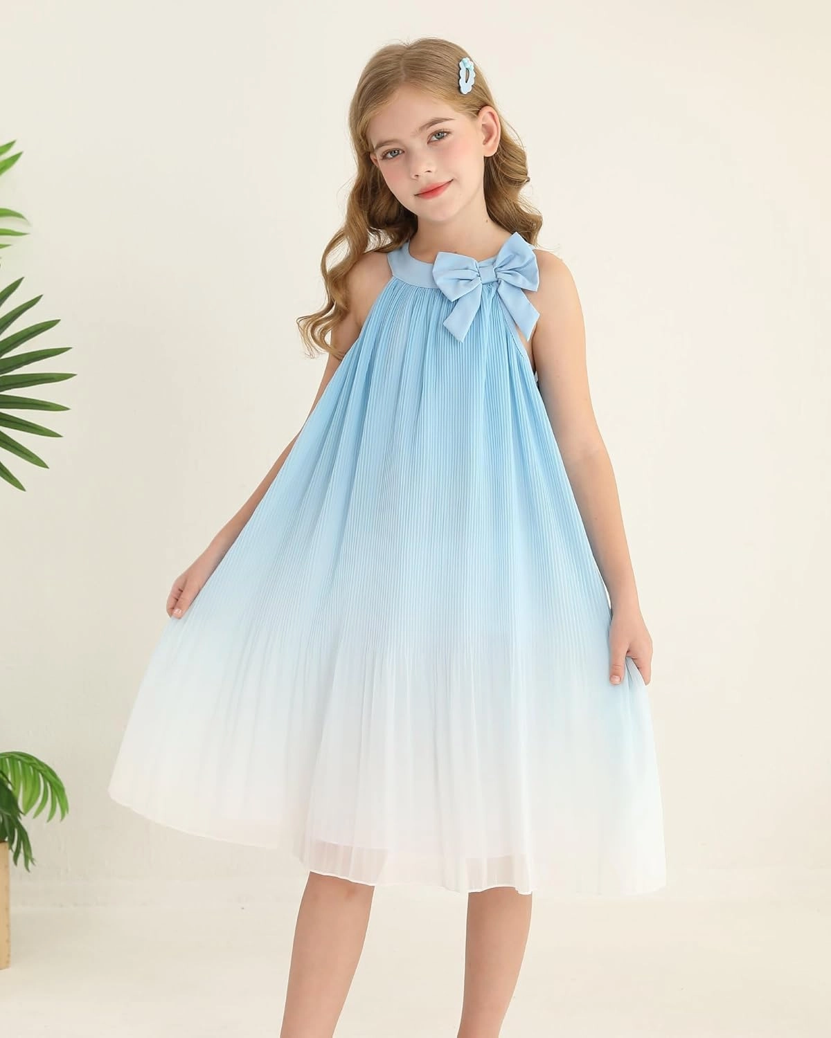 Toddler Girl Tulle Dress Summer Clothes Little Girl Ombre Halter Dress Kids Casual Sundress Toddler Princess Outfits