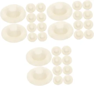 Totority 90pcs Miniature Doll Hats Woven Craft Accessories Decorative Tiny Hats for Dollhouses Crafts for Room Decor Jewelry Making