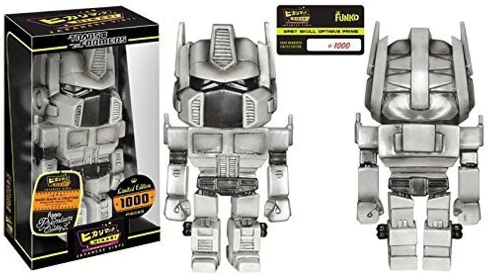 Toy - Hikari - Sofubi Vinyl Figure - Grey Skull Optimus Prime - Limited Edition