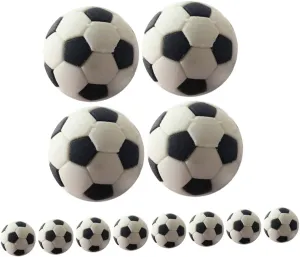 TOYANDONA 12pcs Miniature Soccer Balls Model Landscape Ball Doll Soccer Toys Toy pingpong Cup mini House Photo Props Sports Ball Beach Ball mini Sports Ball Statues Props