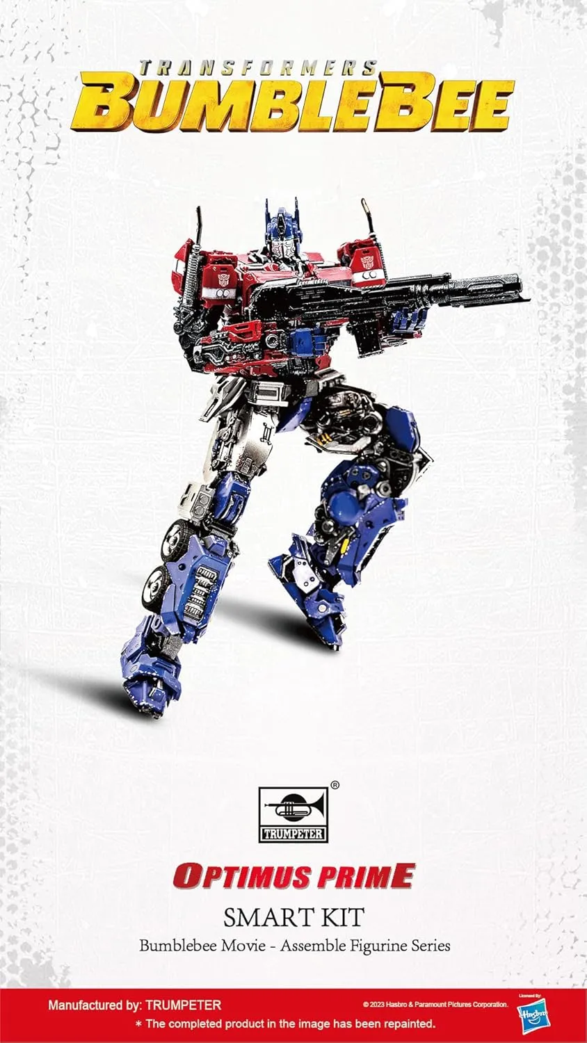 Transformers Optimus Prime Figure Model Kit – Freightliner FLA Cabover Easy to Assemble 3D Articulated Action Figure Pre Painted Collectible Series Toys Hobby 03111