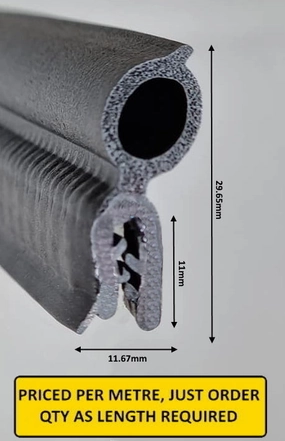 TSEC 2185 Small Finned Top Seal