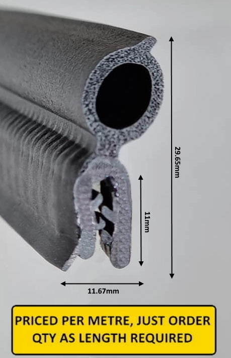 TSEC 2185 Small Finned Top Seal
