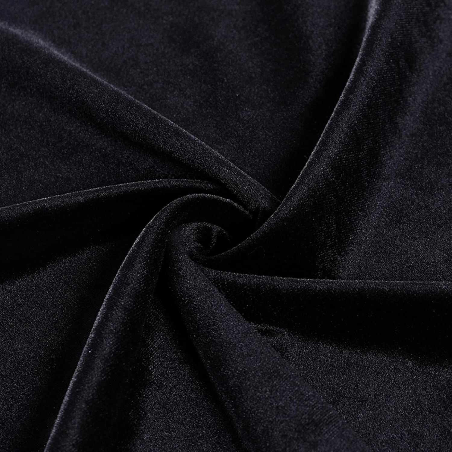 TSMNZMU Gothic Velvet Halter Dress Long Flare Sleeve High Waist Fairy Lolita Dresses Punk Grunge Vintage Vampire Clothes