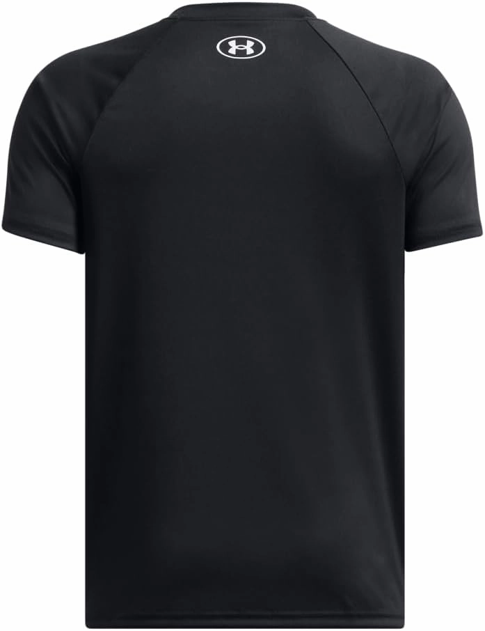 Under Armour Boys' Tech Hybrid Print Short Sleeve T Shirt