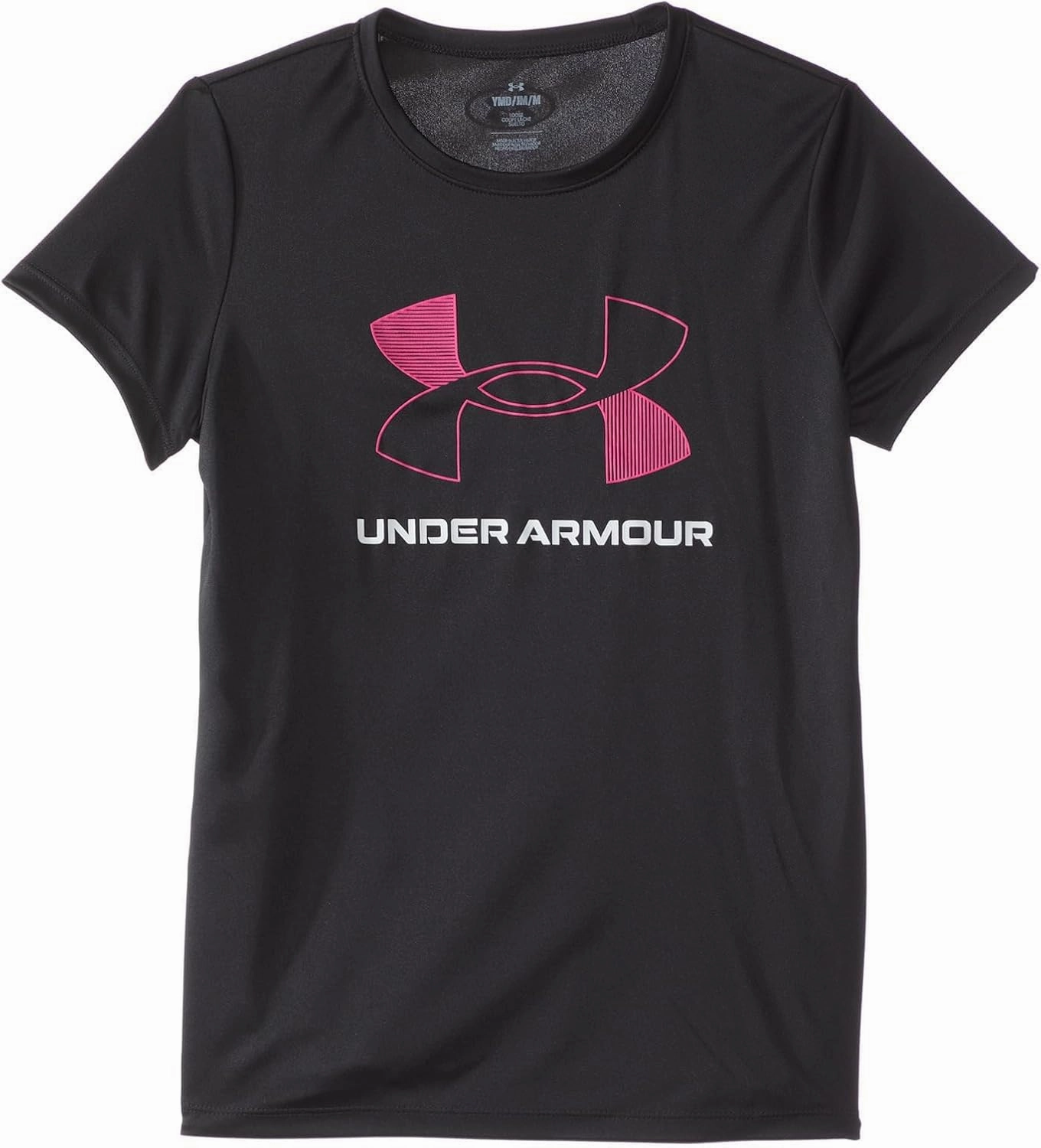 Under Armour Girls' Tech Big Logo Short Sleeve T Shirt