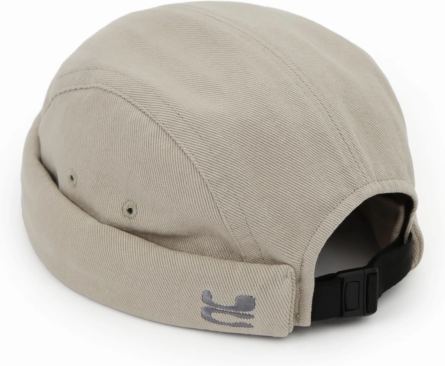 UNDERCONTROL Brimless Fisherman Trawler Beanie Washed Cotton Men Women Docker Hat Adjustable Low Profile Miki Watch Cap Korea