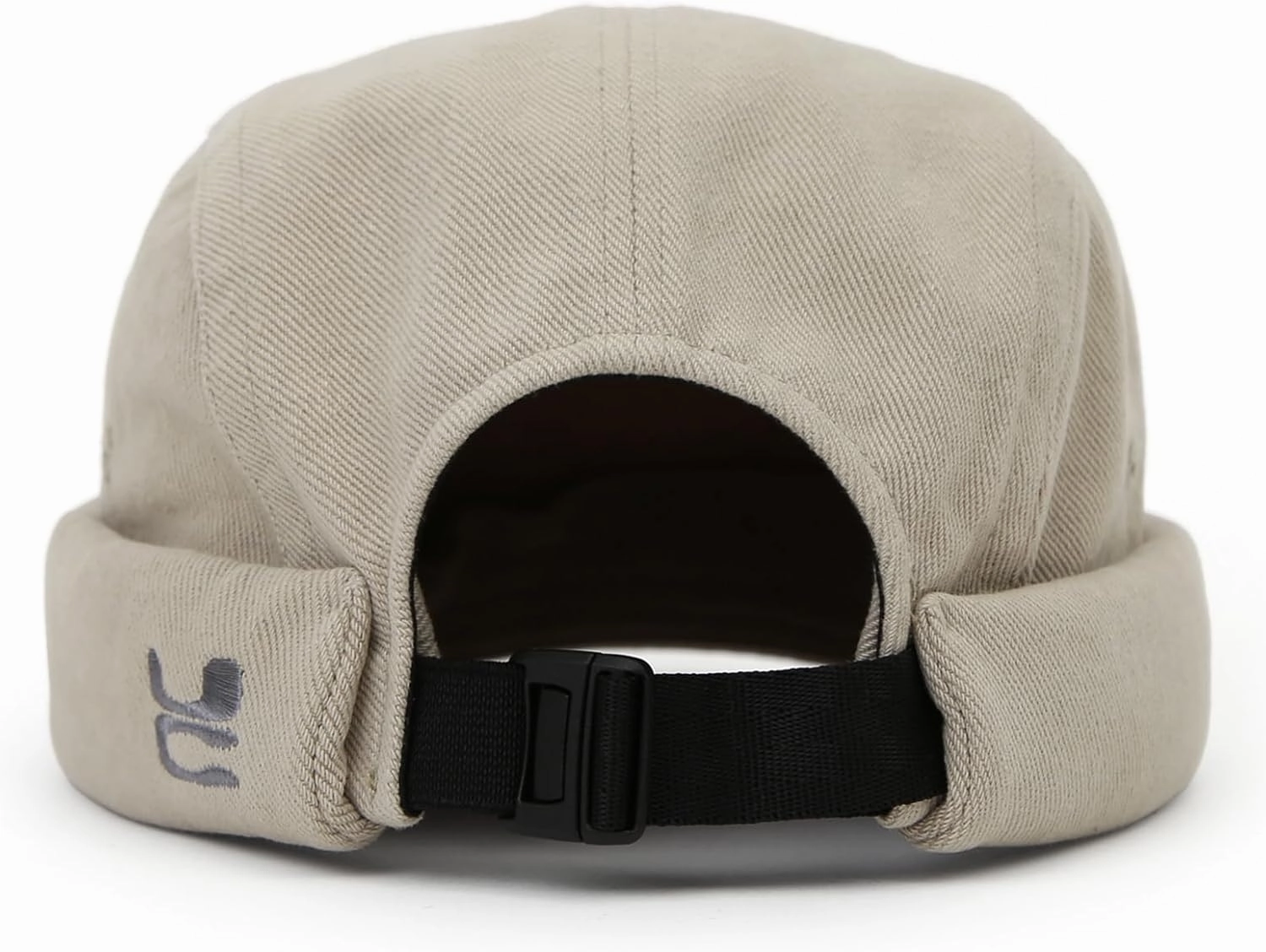 UNDERCONTROL Brimless Fisherman Trawler Beanie Washed Cotton Men Women Docker Hat Adjustable Low Profile Miki Watch Cap Korea