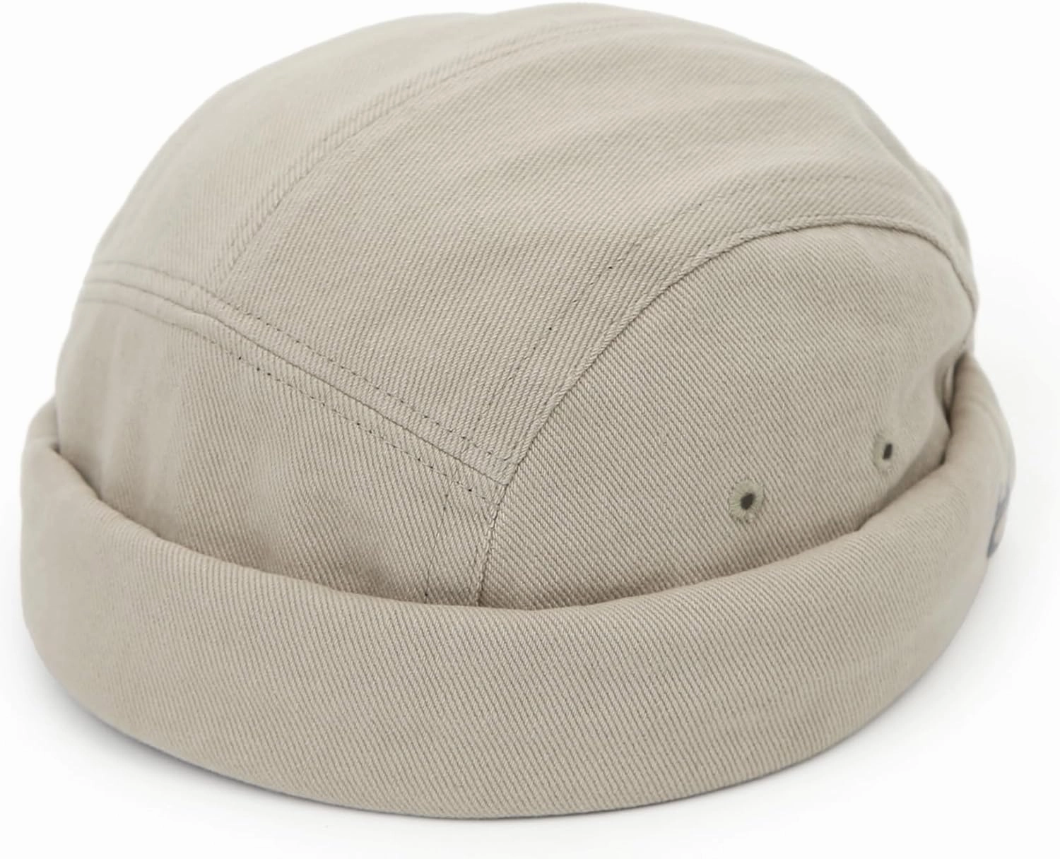UNDERCONTROL Brimless Fisherman Trawler Beanie Washed Cotton Men Women Docker Hat Adjustable Low Profile Miki Watch Cap Korea