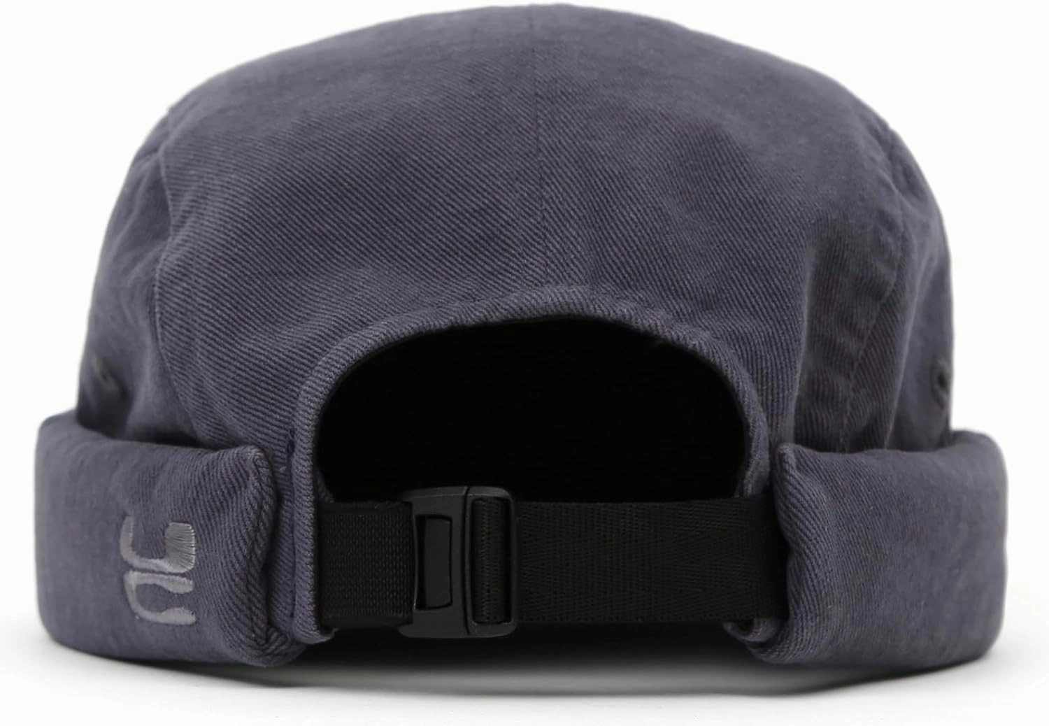 UNDERCONTROL Brimless Fisherman Trawler Beanie Washed Cotton Men Women Docker Hat Adjustable Low Profile Miki Watch Cap Korea