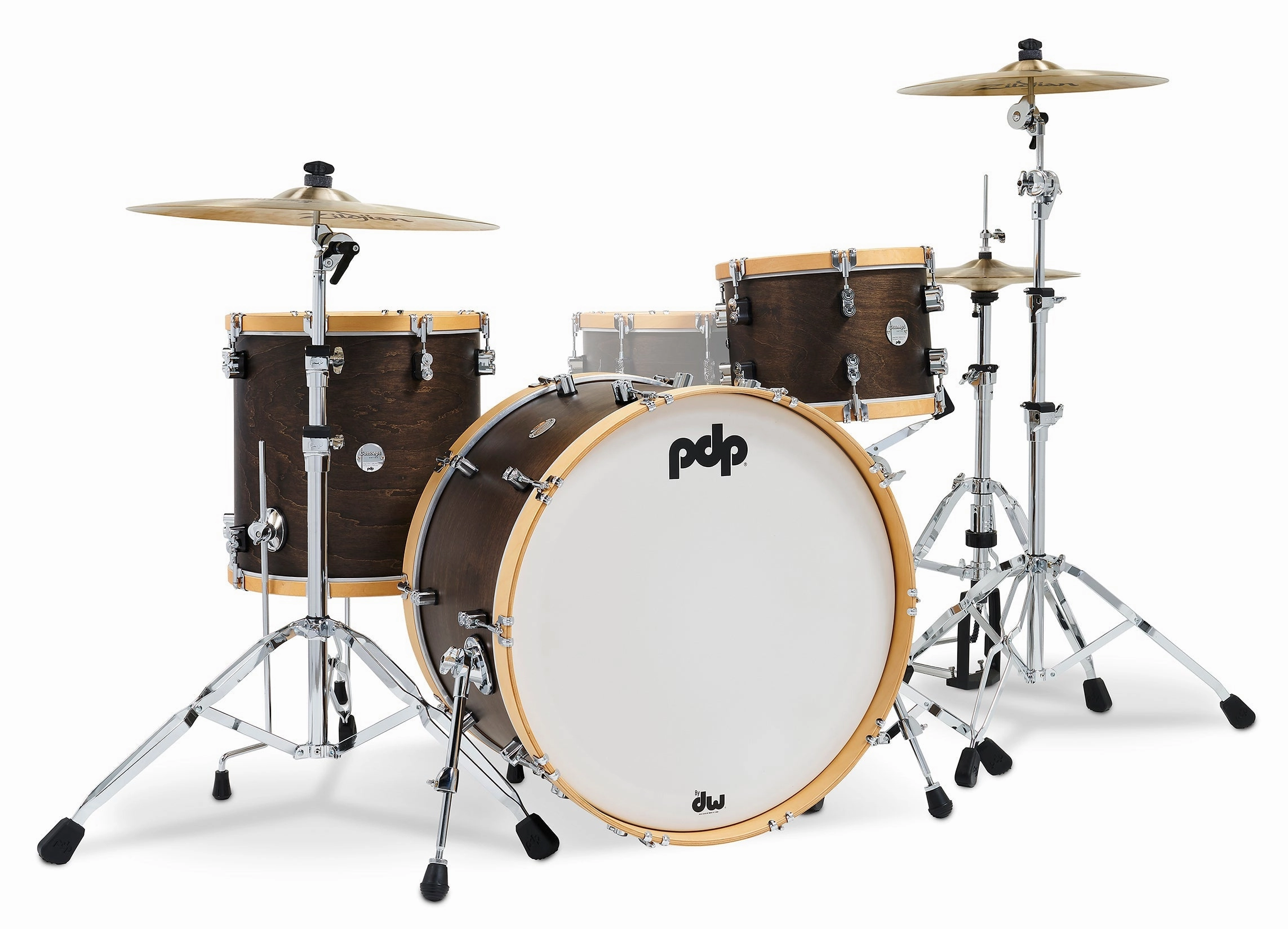 USED - PDP Classic Kit 24 Kick Walnut/Natural Hoop PDCC2413WN