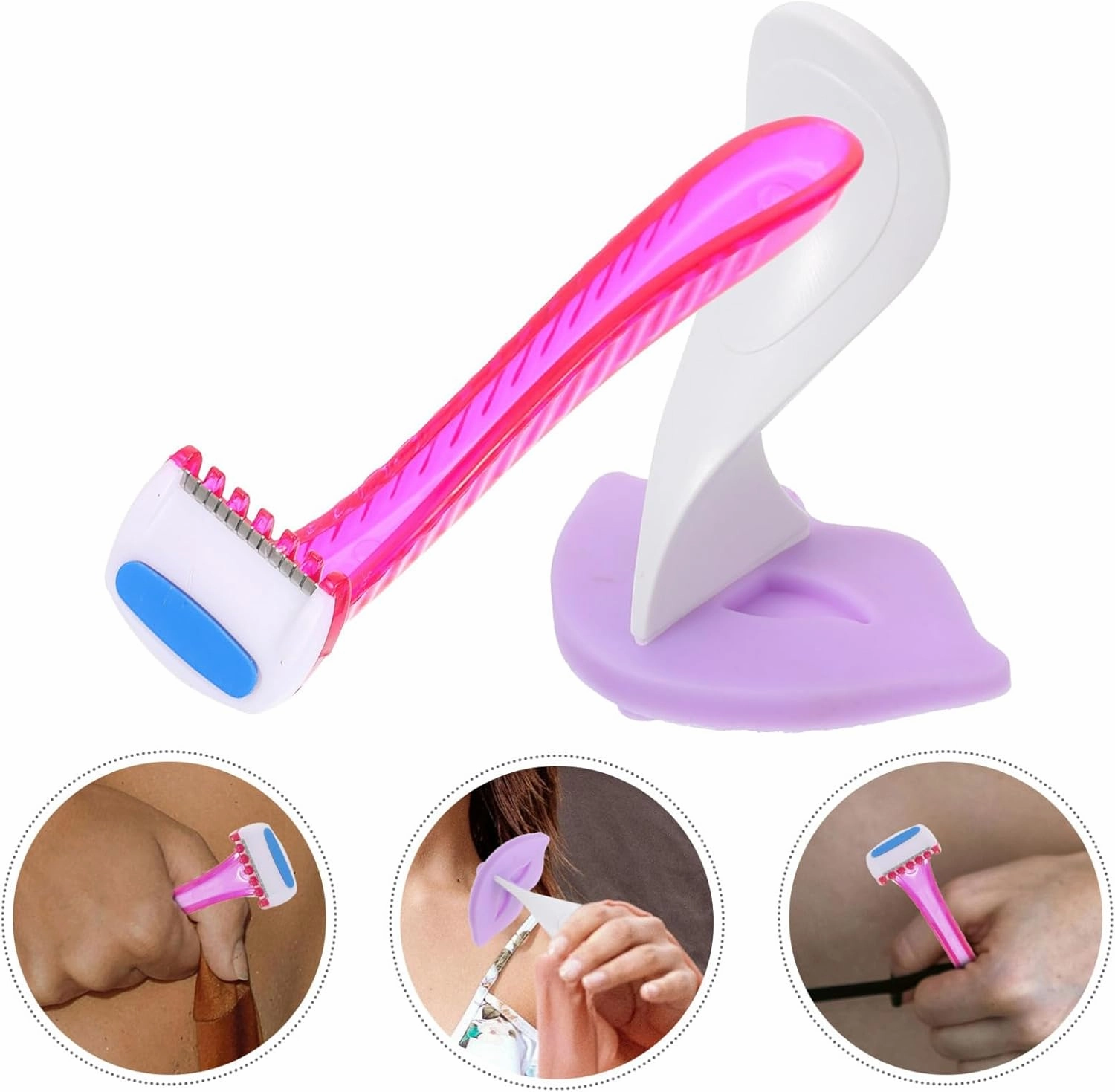 VALICLUD 1 Set Women Hair Trimming Tool Precision Shaving Stencil for Intimate Grooming Safe Painless Hair Removal Durable Design for Long Term Use for Bikini Area Styling