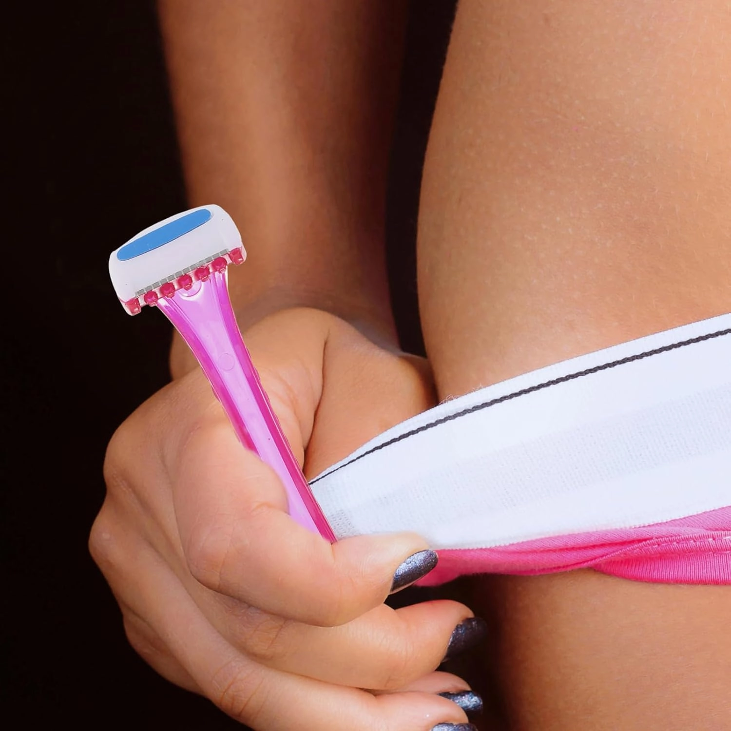 VALICLUD 1 Set Women Hair Trimming Tool Precision Shaving Stencil for Intimate Grooming Safe Painless Hair Removal Durable Design for Long Term Use for Bikini Area Styling