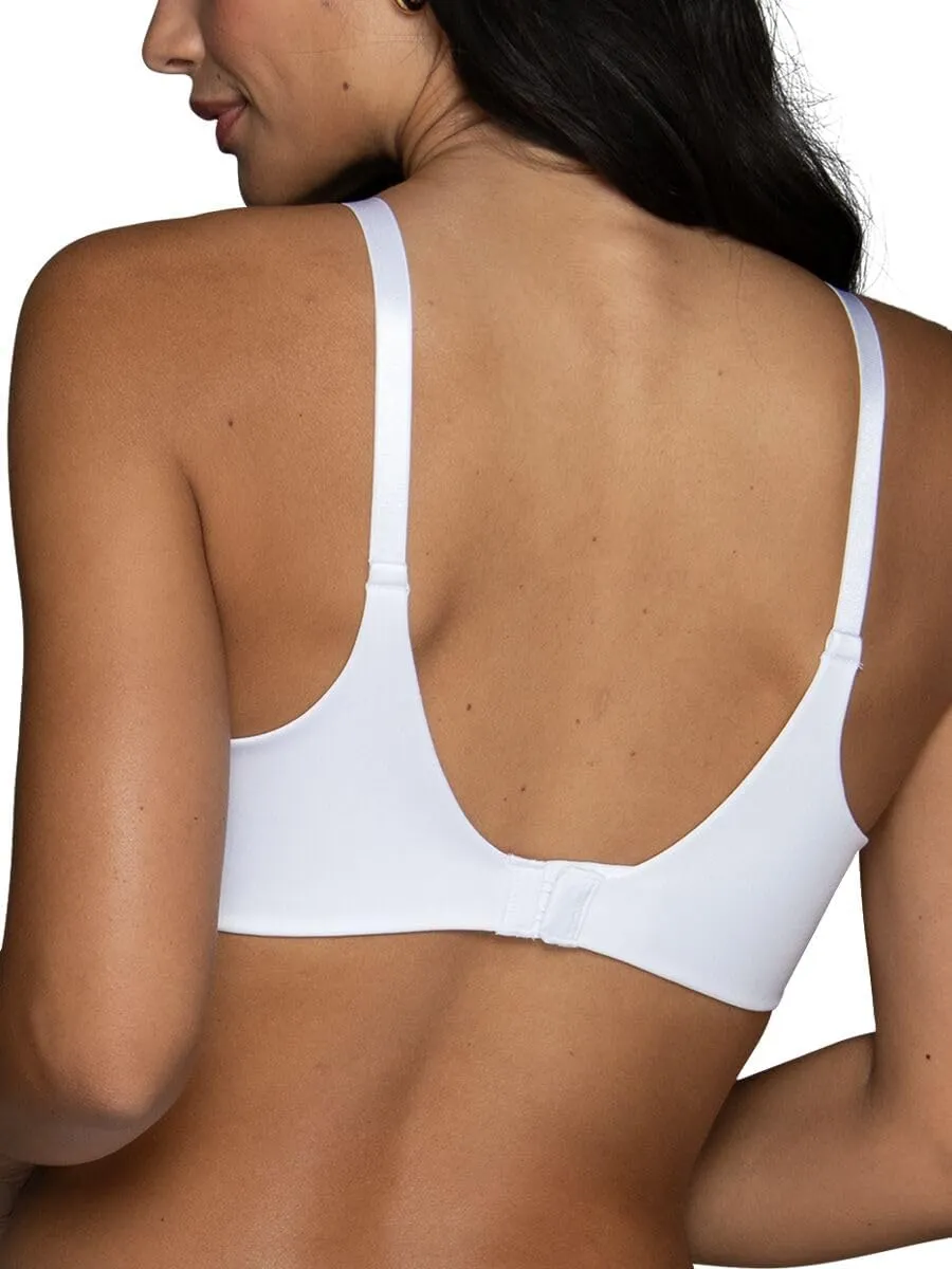 Vanity Fair Women's Full Coverage Beauty Back Smoothing Bra, 4-Way Stretch Fabric, Lightly Lined Cups up to DD