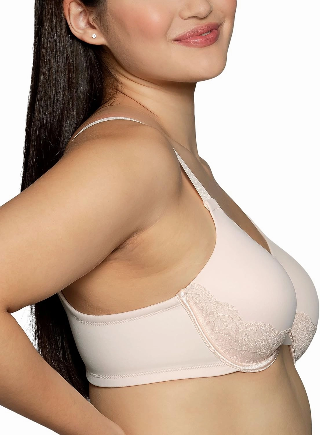 Vanity Fair Women's Beauty Back Full Figure Underwire Smoothing Bra with Lace