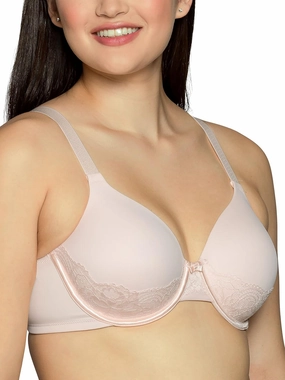 Vanity Fair Women's Beauty Back Full Figure Underwire Smoothing Bra with Lace