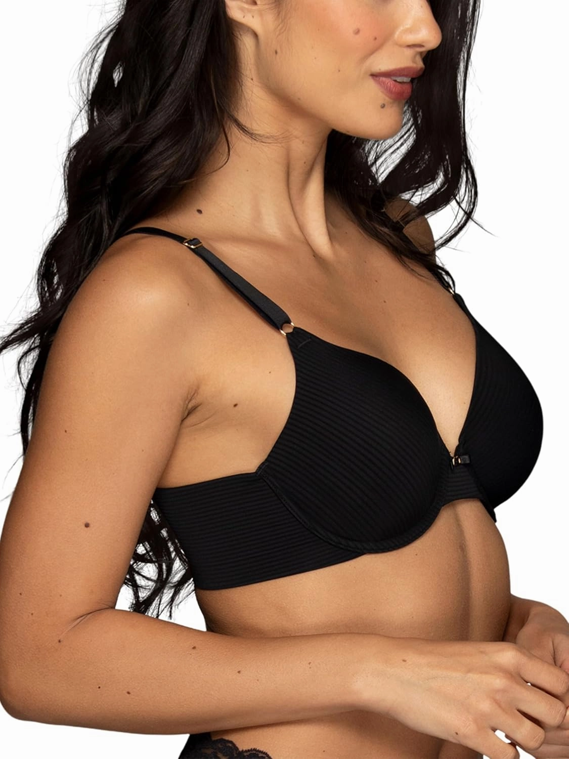 Vanity Fair Women's Full Coverage Beauty Back Smoothing Bra, 4-Way Stretch Fabric, Lightly Lined Cups up to DD