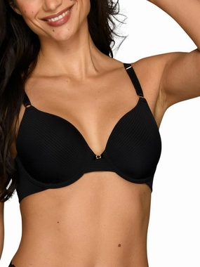 Vanity Fair Women's Full Coverage Beauty Back Smoothing Bra, 4-Way Stretch Fabric, Lightly Lined Cups up to DD