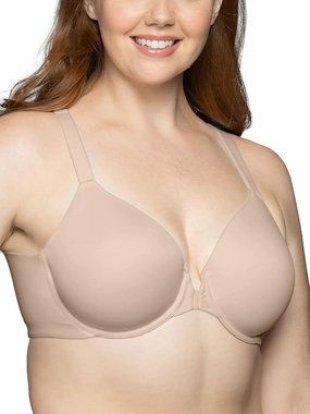 Vanity Fair Women's Full Figure Front Closure Bra, Beauty Back Smoothing, Lightly Lined Cups up to DDD