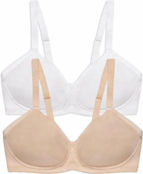 Vanity Fair Women's Full Figure Wireless Bra, Extended Side & Back Smoothing, Lightly Lined Cups Up to DDD