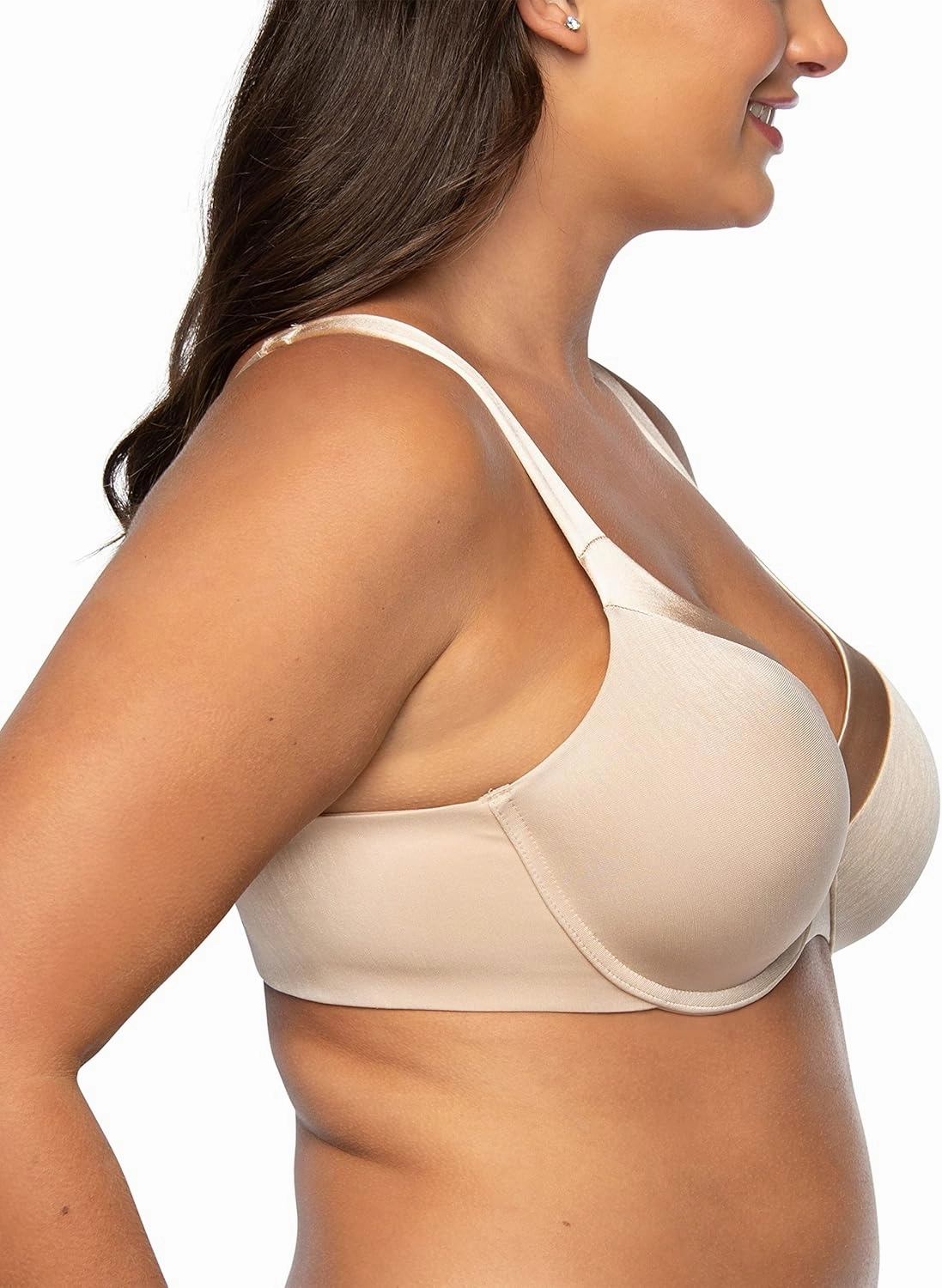 Vanity Fair Women's Illumination Full Figure Zoned-in Support Bra, Lightly Lined Cups Up to DD