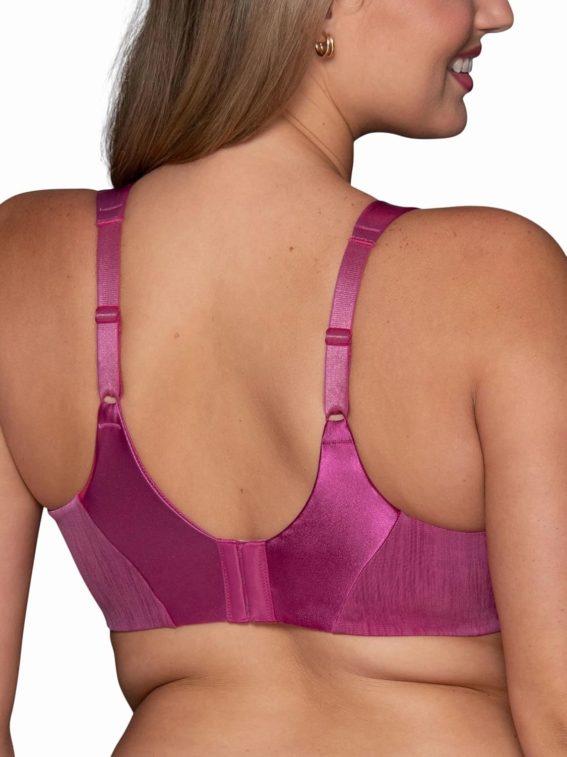 Vanity Fair Women's Illumination Full Figure Zoned-in Support Bra, Lightly Lined Cups Up to DD