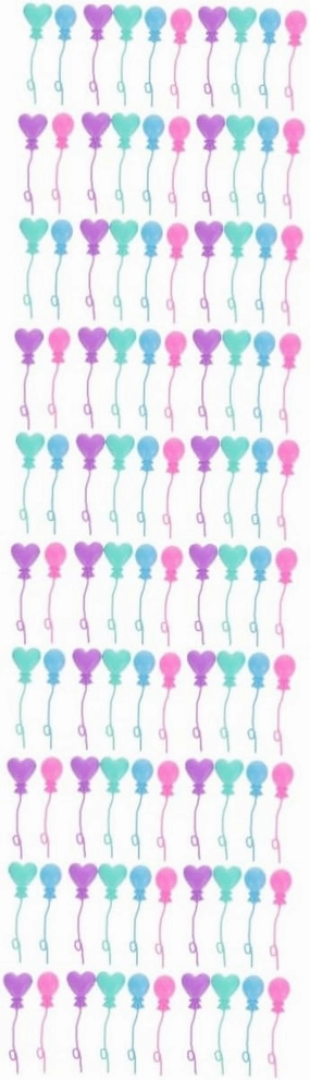 VICASKY 100pcs Miniature Balloons for Dollhouse Decorations Plastic Balloons for Fairy Garden Adorable Party Favor for Miniature Gardens and Flowerpots Lightweight and Space-saving Decor