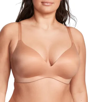 Victoria's Secret Infinity Flex Perfect Shape Bra, Push Up, Full Coverage, Wireless, Bras for Women, Beige(38C)