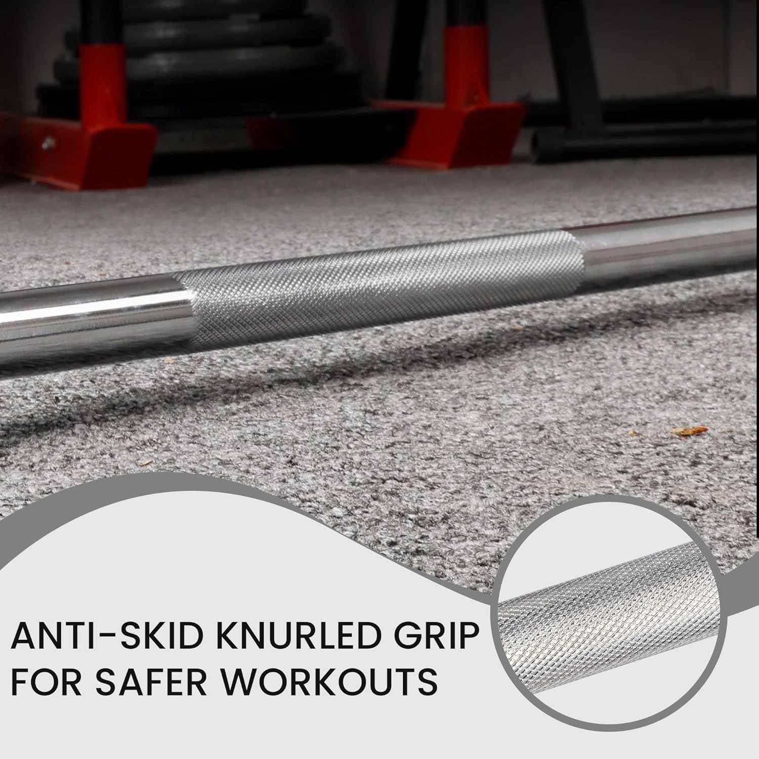 Vinyl Standard 1-Inch Plate Weight Plate Set for Strength Training and Weightlifting