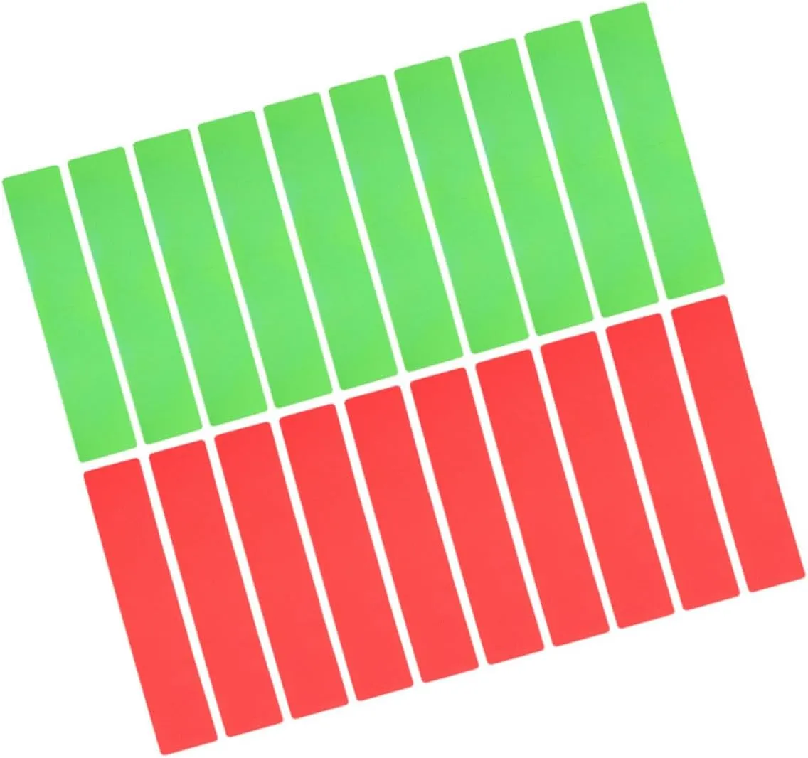 VOSAREA Sports Training Equipment 10pcs Soccer Training Markers Portable Spot Marker Pads Made of PVC