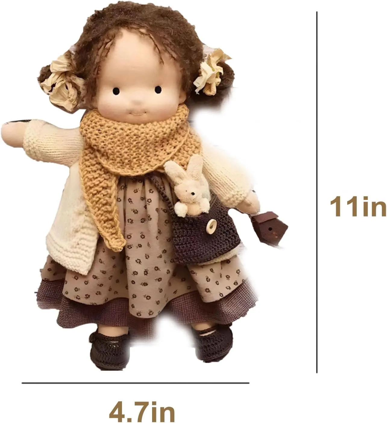 Waldorf Doll Handmade, Handmade Waldorf Doll, Serendity Handmade Waldorf Doll, Waldorf Doll Toys (E)