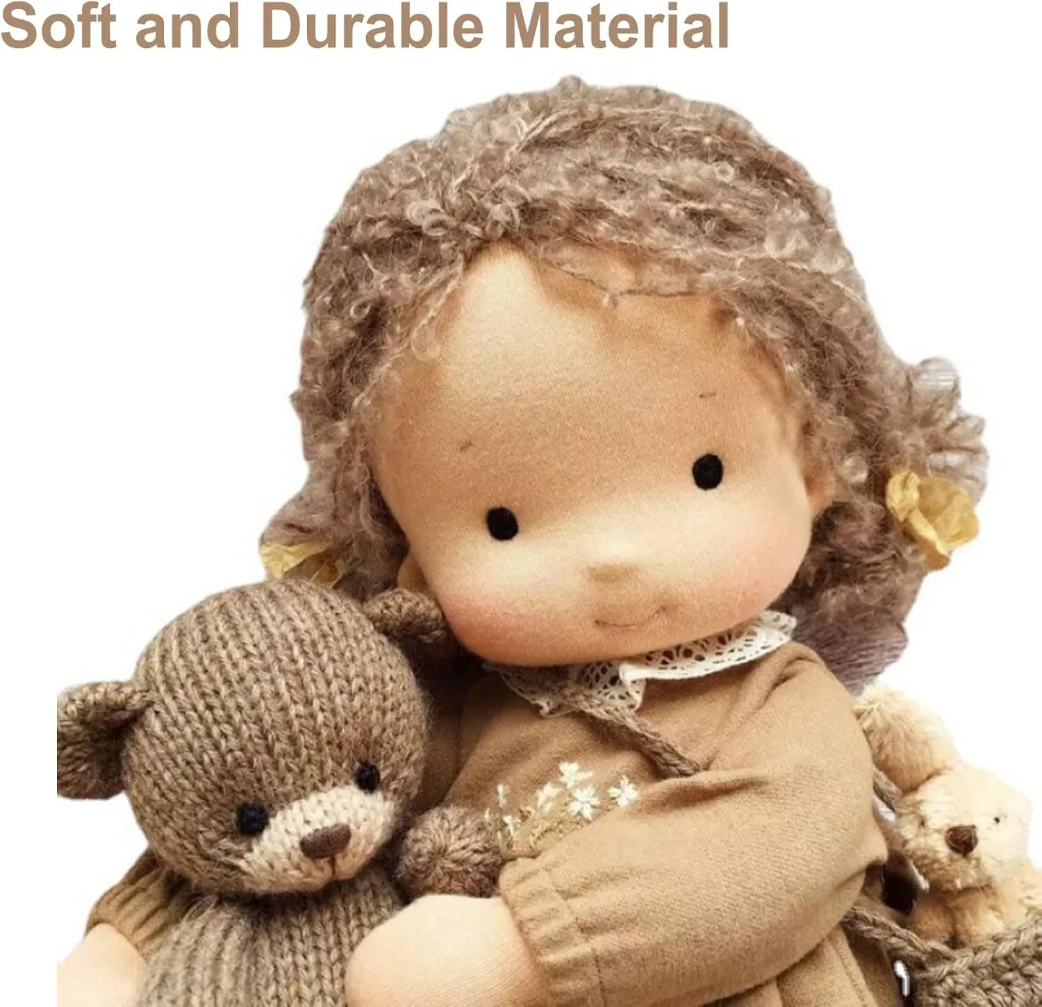 Waldorf Doll Handmade, Handmade Waldorf Doll, Serendity Handmade Waldorf Doll, Waldorf Doll Toys (E)