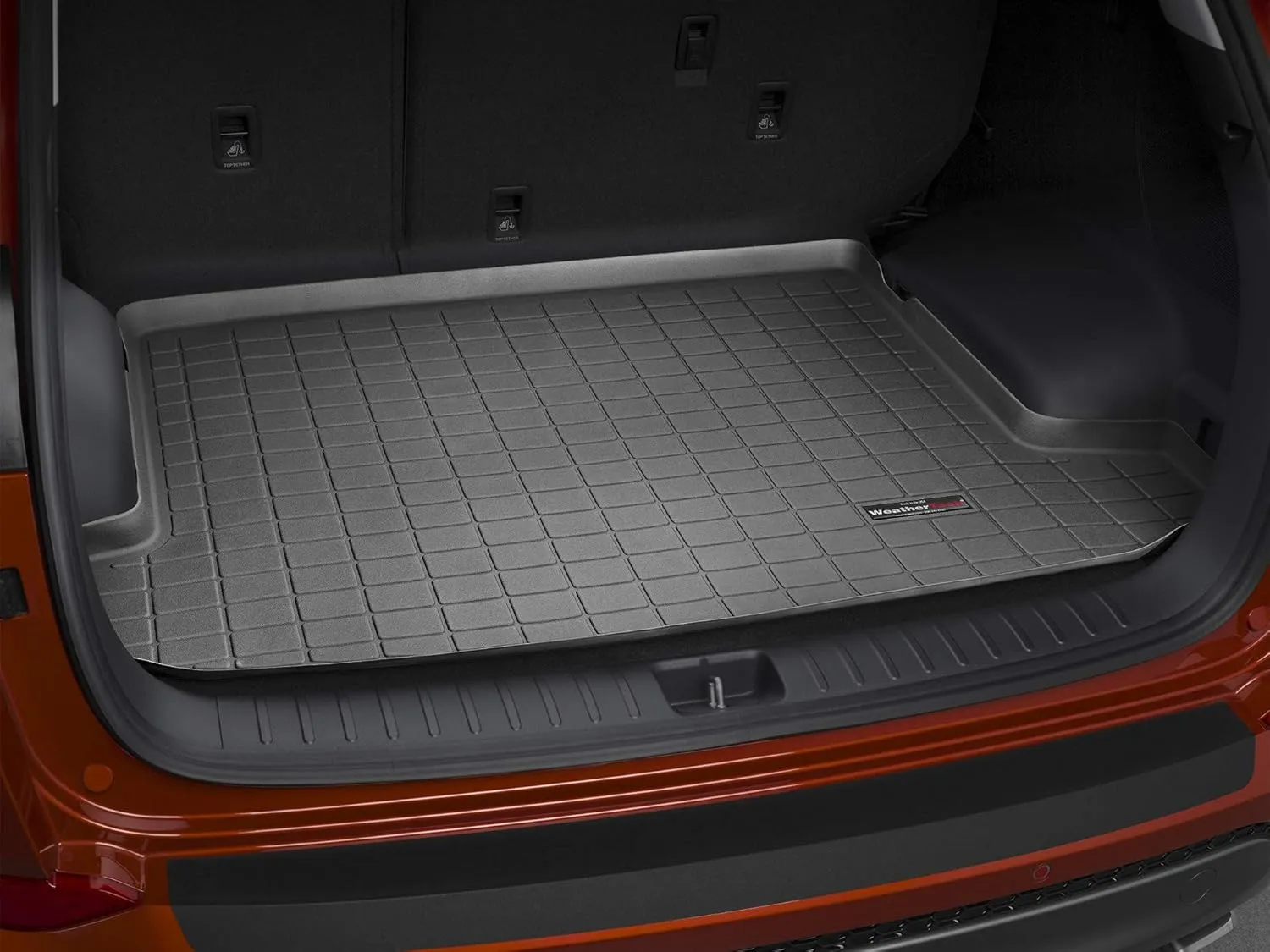 WeatherTech Cargo Trunk Liner for Hyundai Tucson - Behind 2nd Row (40800) Black