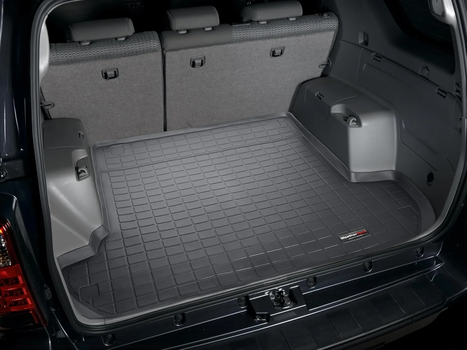 WeatherTech Cargo Trunk Liner for Toyota 4Runner - Behind 2nd Row (40230) Black