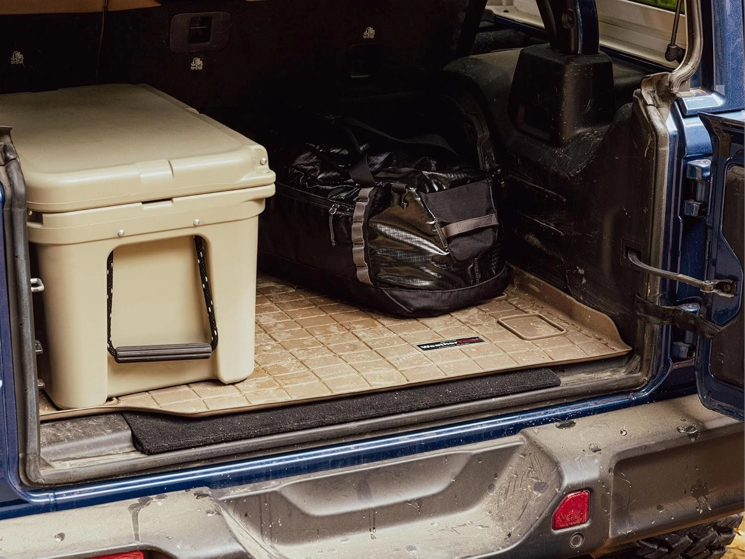 WeatherTech Cargo Trunk Liner for Equinox, Terrain - Behind 2nd Row (401806) Black