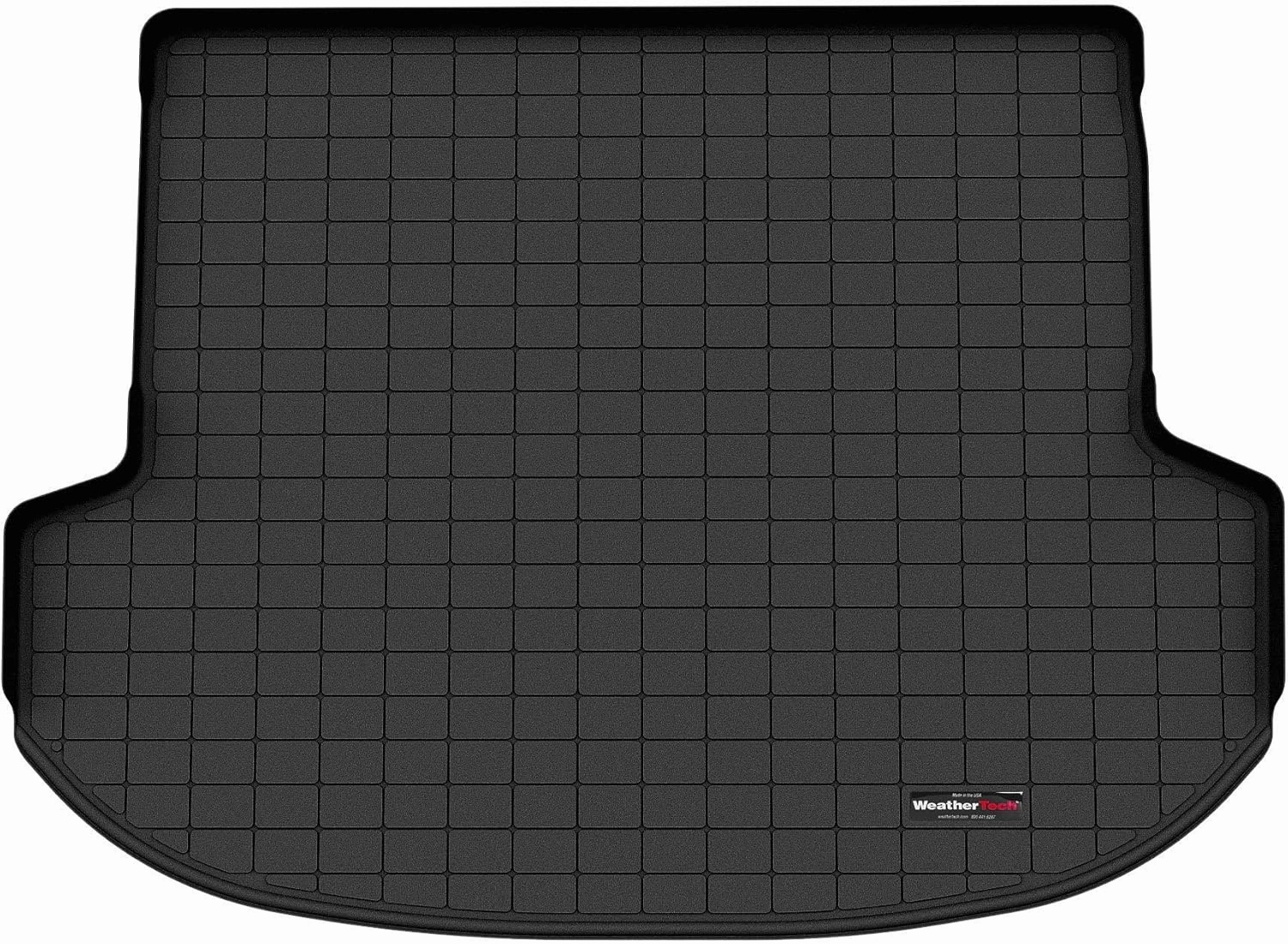 WeatherTech Cargo Trunk Liner for Hyundai Santa Fe, Santa Fe Hybrid, Santa Fe Plug-in Hybrid - Behind 2nd Row (401415) Black
