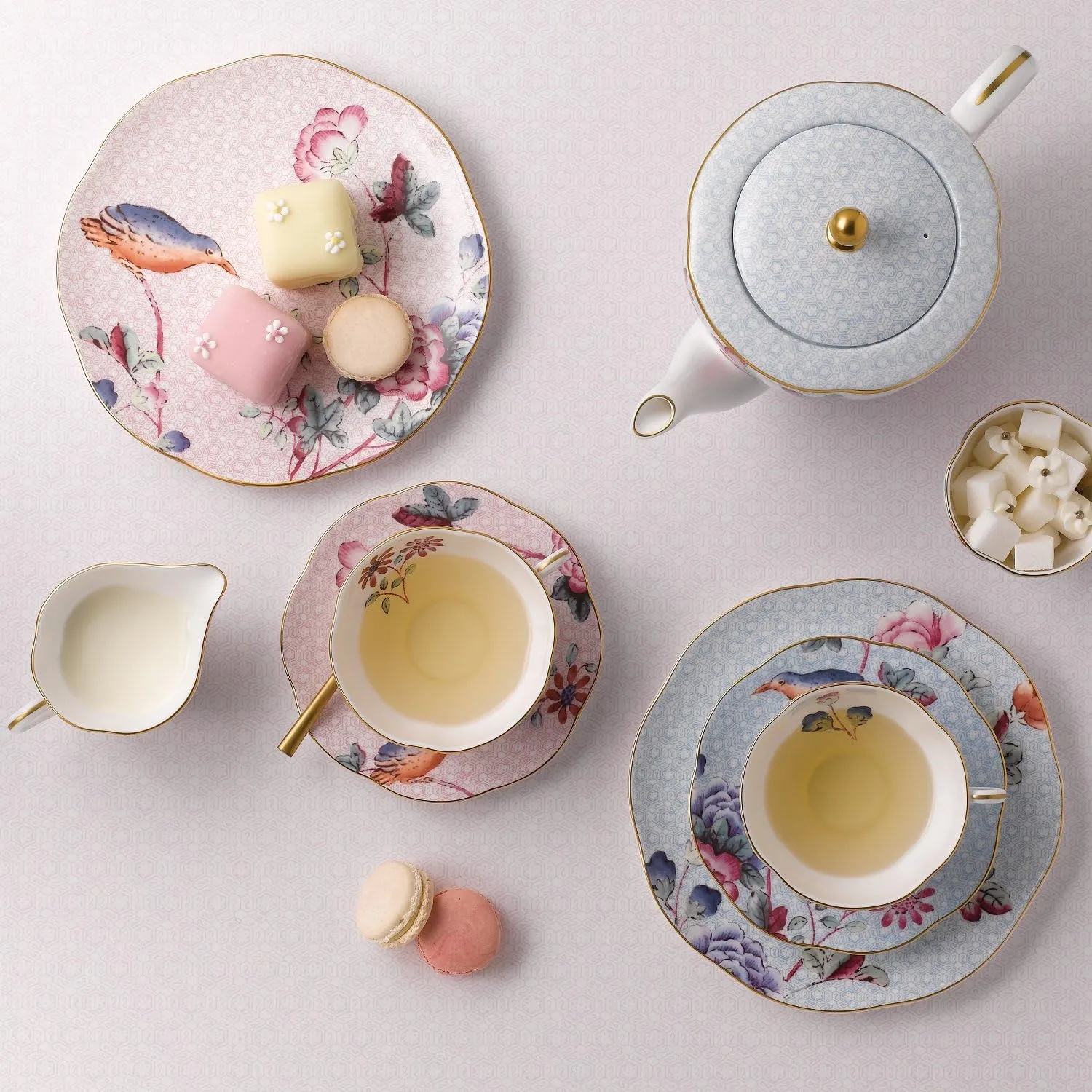 Wedgwood Cuckoo Teacup & Saucer Set