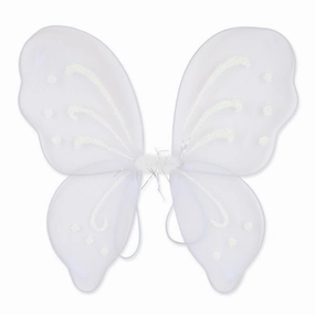 White Nylon Fairy Wings - 1/Pkg