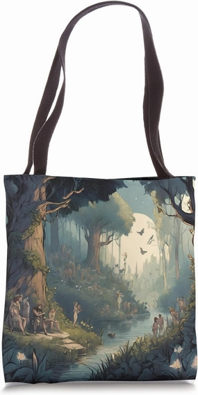 William Shakespeare - A Midsummer Night's Dream Tribute Tote Bag