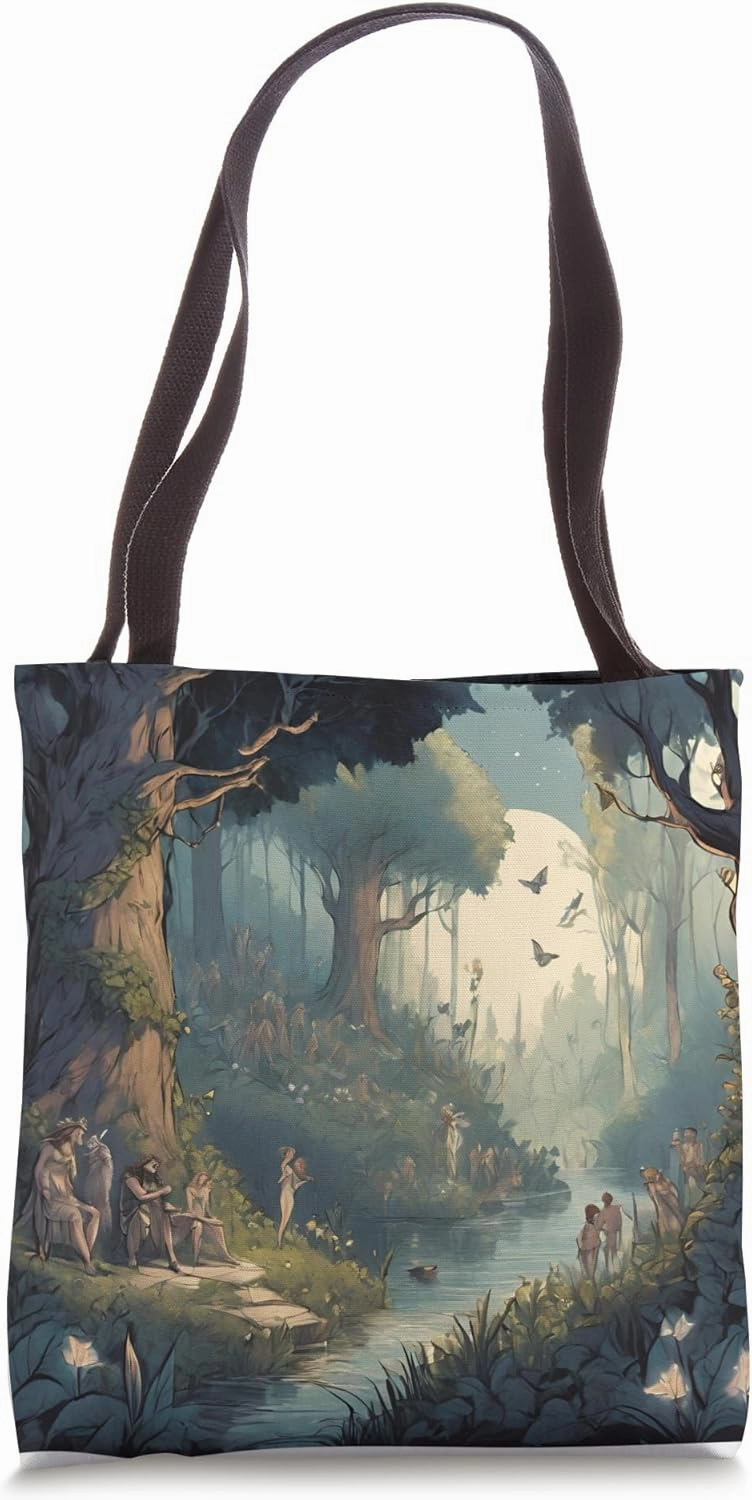 William Shakespeare - A Midsummer Night's Dream Tribute Tote Bag