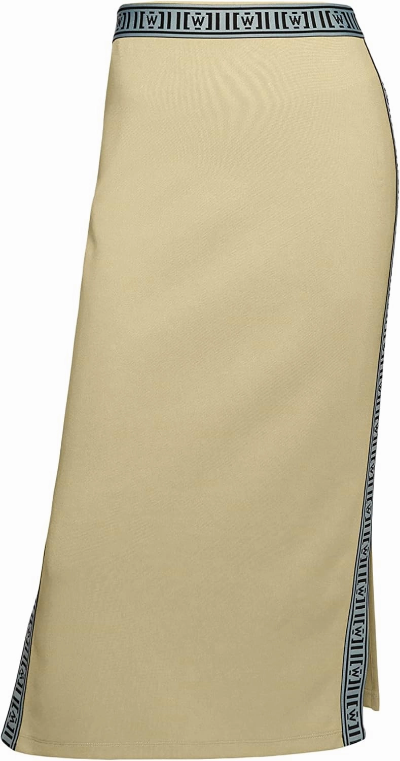 Wolford Sweater Skirt for Women Soft Fleece Midi Logo Waistband Side Slits Exceptional Warmth Comfortable in All Occasion