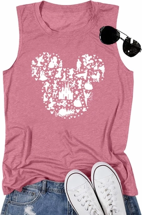 Women Magic Kingdom Castle Shirt Castle Fairy Graphic Tee Women Casual Vacation Holiday Short Sleeve Tee Top