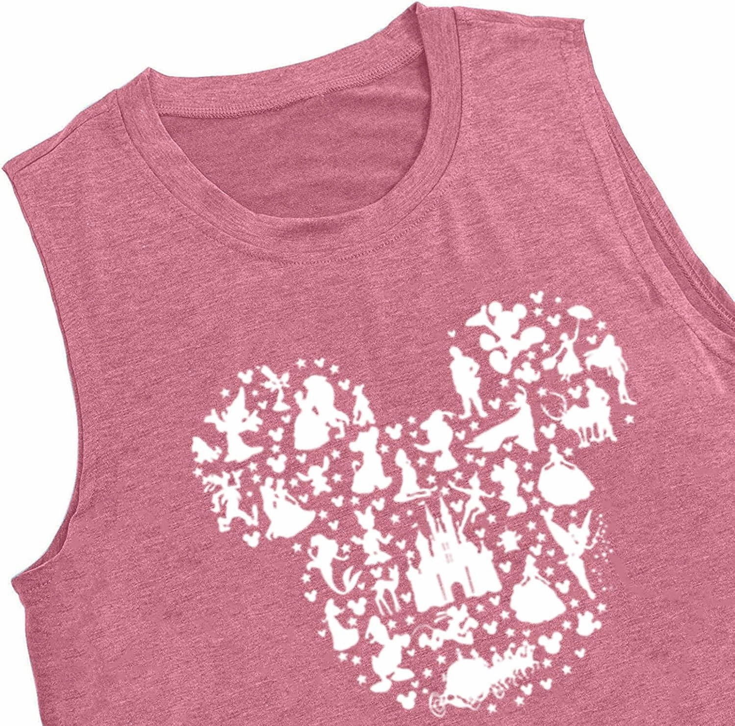 Women Magic Kingdom Castle Shirt Castle Fairy Graphic Tee Women Casual Vacation Holiday Short Sleeve Tee Top