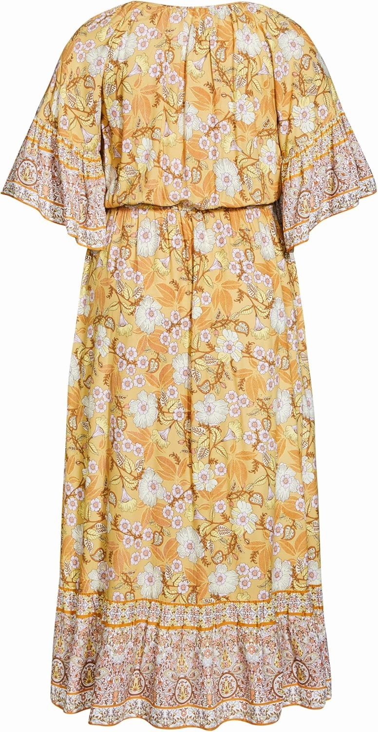 Women's Plus Size Follow Your Heart Maxi Dress
