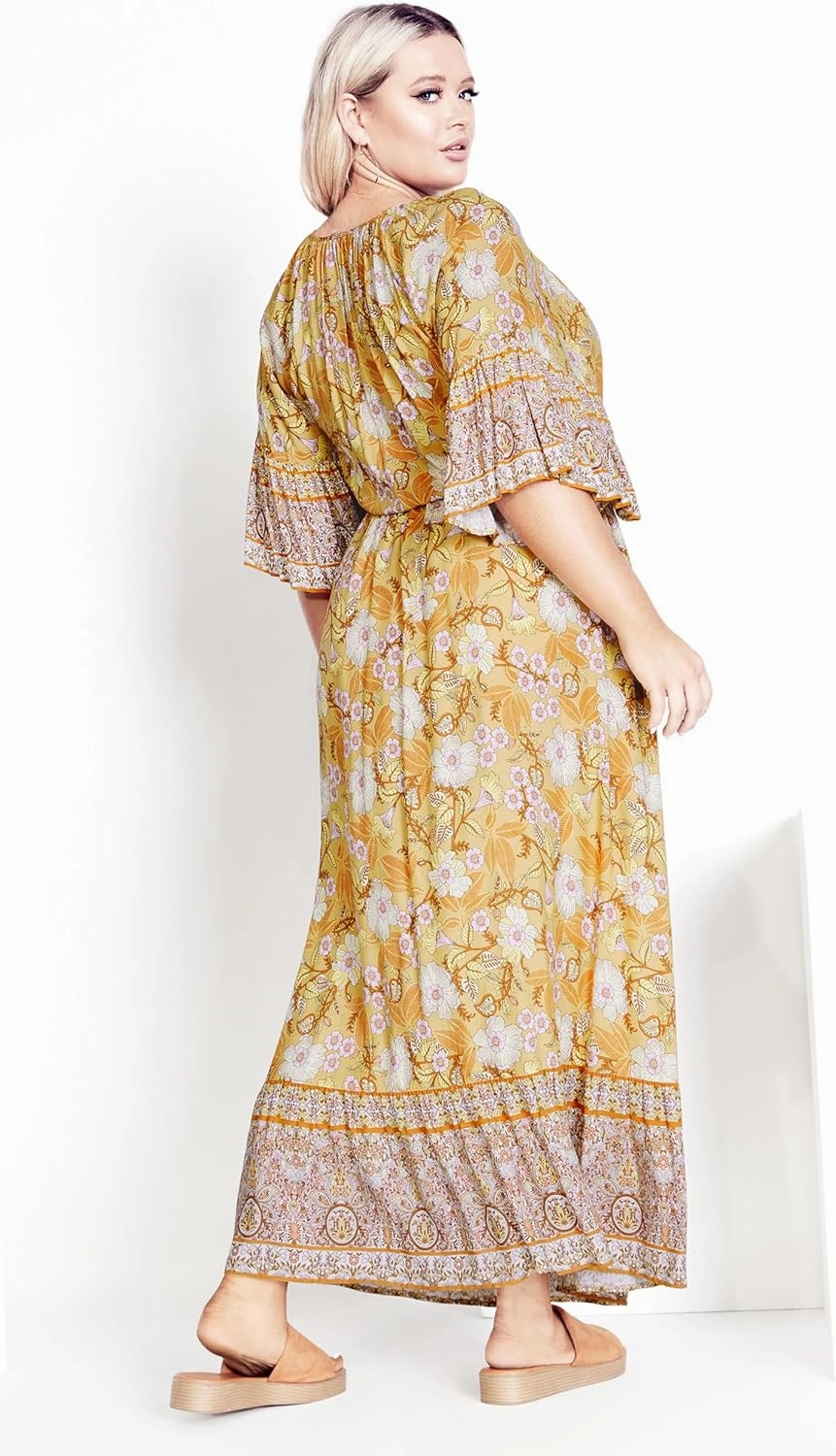 Women's Plus Size Follow Your Heart Maxi Dress