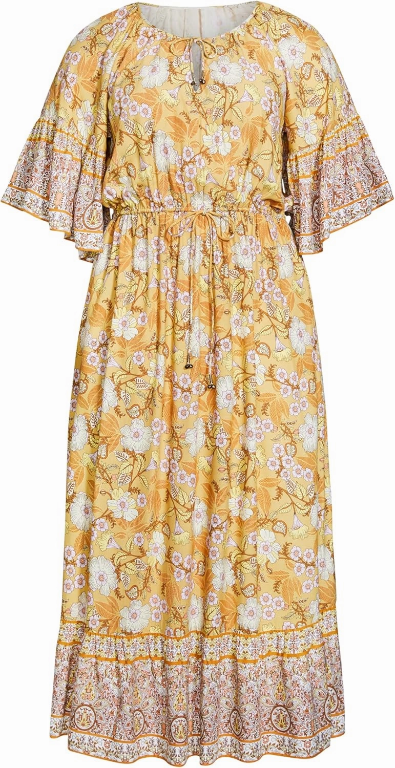 Women's Plus Size Follow Your Heart Maxi Dress