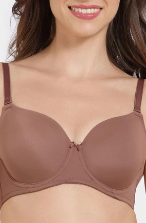 Women's Seamless Wireless Push-Up Bra | Full Coverage Adjustable Strap Comfortable T-Shirt Bra | Everyday Bra