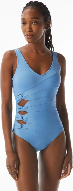 Women's Standard V Neck One Piece