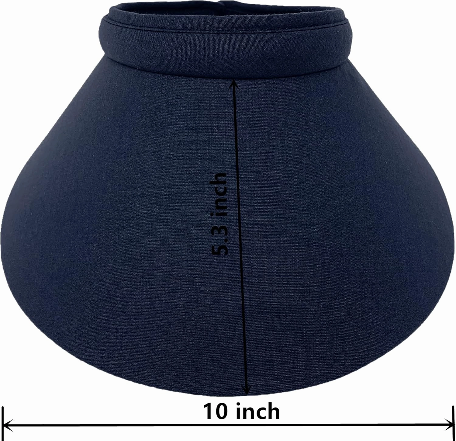 Women's Summer Sun UV Protection Visor Wide Brim Clip on Beach Pool Golf Cap Hat